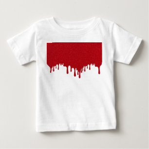 Camiseta Para Bebê Tomate Red Baby Tee - Personalizável