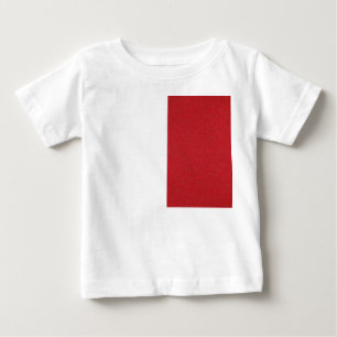 Camiseta Para Bebê Tomato Red Horizon Baby Jersey Tee - Personalizáve