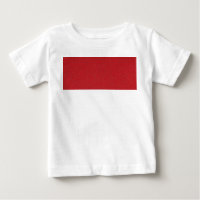 Tomato Red Noise Bar Baby Jersey Tee - Personaliza