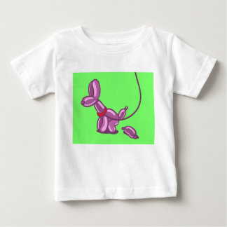 Camiseta Para Bebê tombadilho engraçado do balão