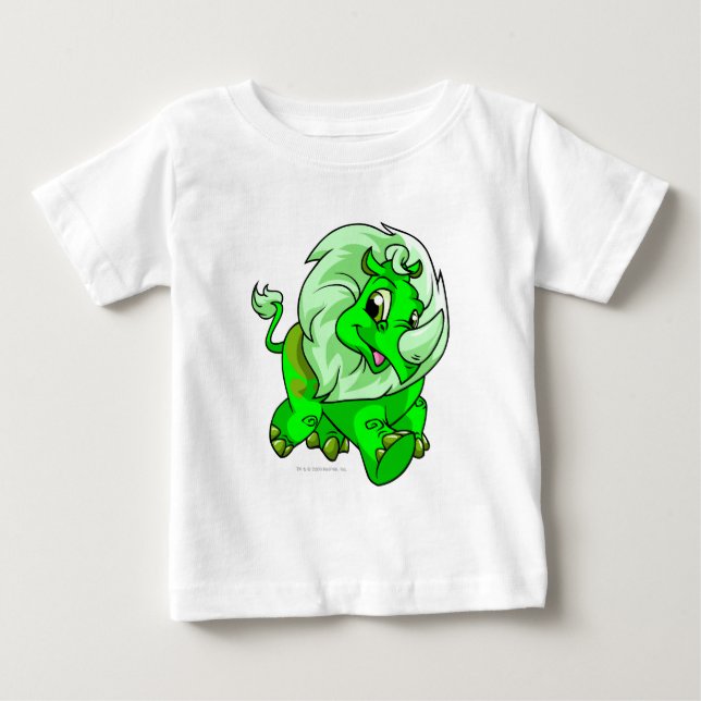 Camiseta Para Bebê Tonu brilhando (Frente)