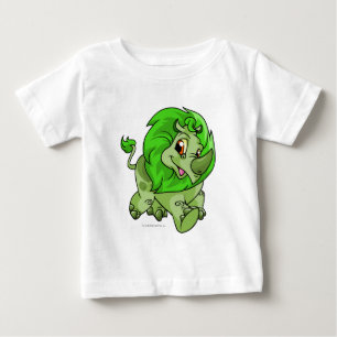 Camiseta Para Bebê Tonu Green