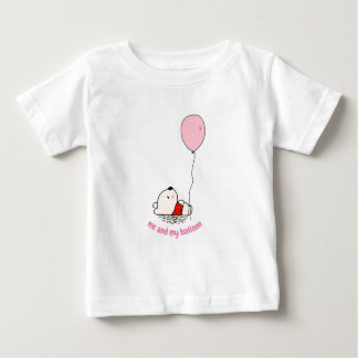 Camiseta Para Bebê Toodler Ruffle Tee