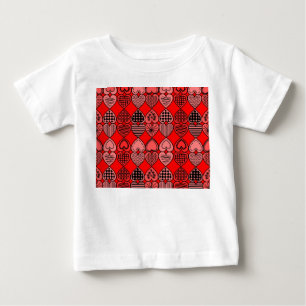 Camiseta Para Bebê Topsy Turvy Hearts