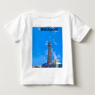 Camiseta Para Bebê Torre Blackpool