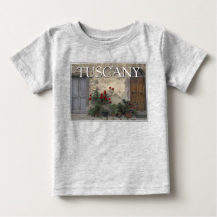 Camiseta Para Bebê Toscana, Itália Portal Toscano