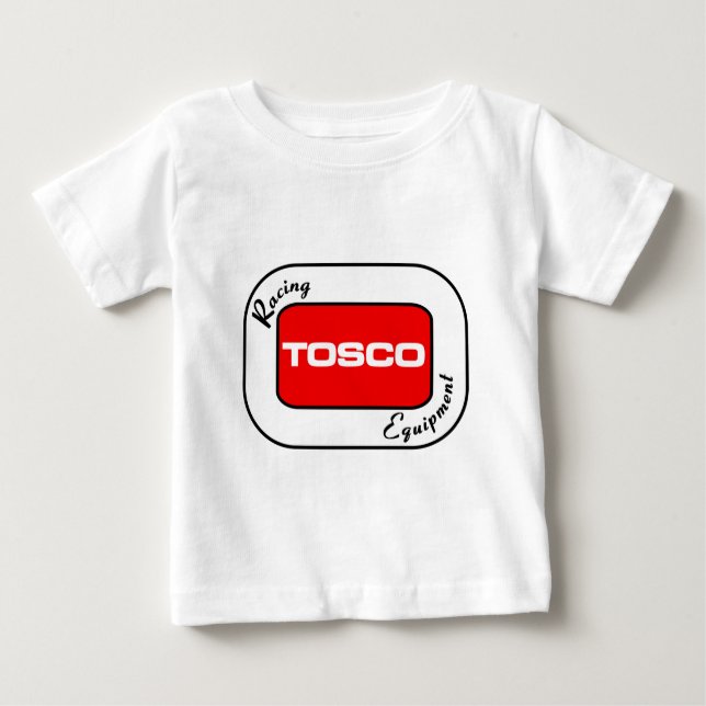 Camiseta Para Bebê TOSCO que compete o equipamento (Frente)