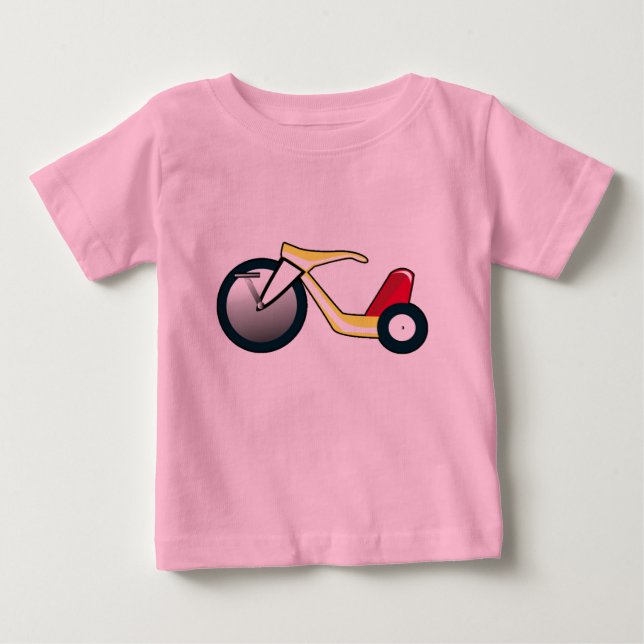 Camiseta para Bebê Tot-Trike (Frente)