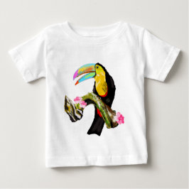 Camiseta Para Bebê Toucan Bird Baby T Shirt