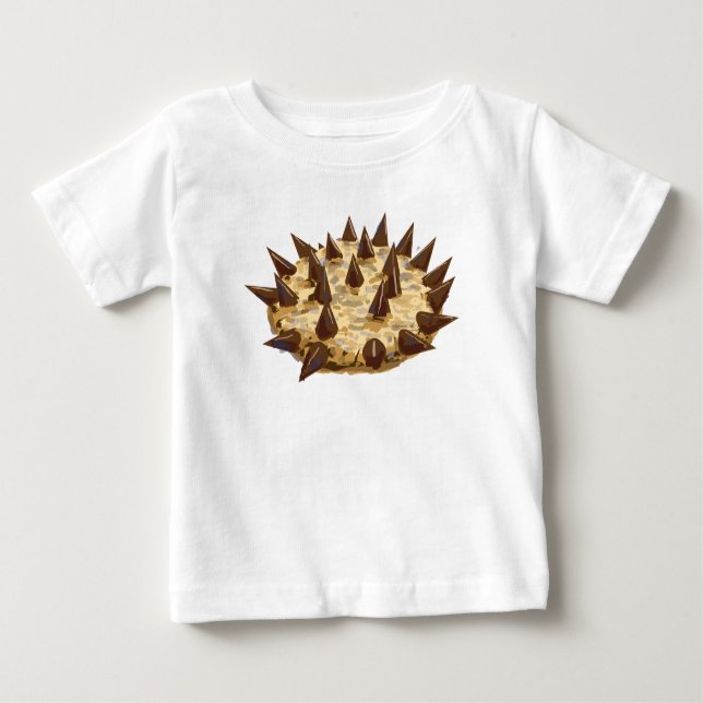 Camiseta Para Bebê Tough Cookie (Frente)