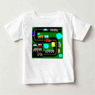 Camiseta Para Bebê Tráfego