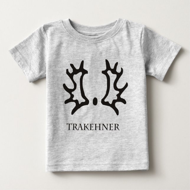 Camiseta Para Bebê Trakehner (Frente)