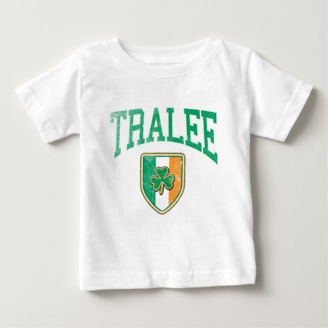 Camiseta Para Bebê TRALEE Irlanda (Frente)