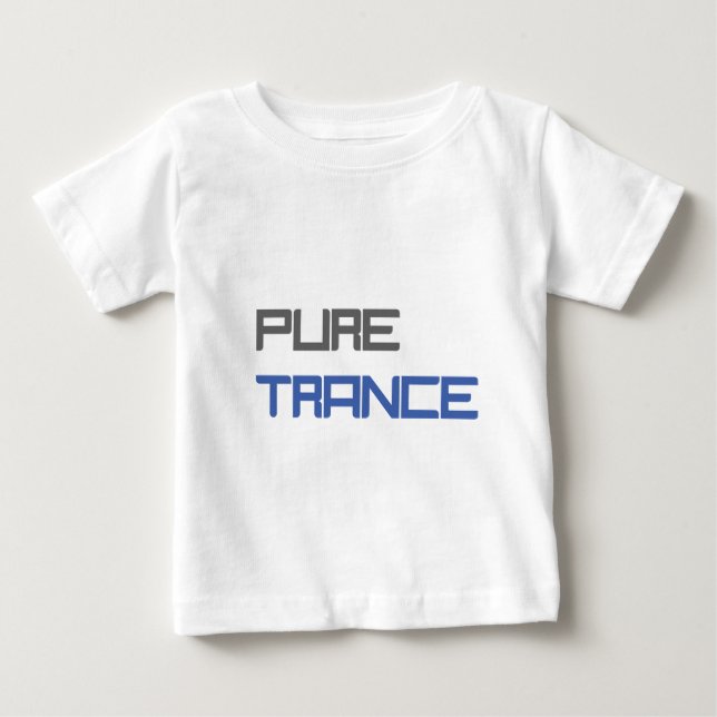 Camiseta Para Bebê Trance puro (Frente)