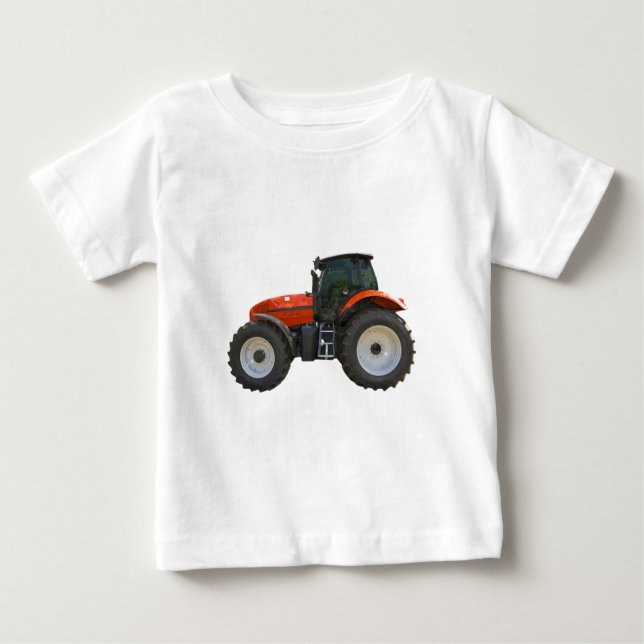 Camiseta Para Bebê trator (Frente)
