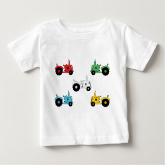 Camiseta Para Bebê Tratores