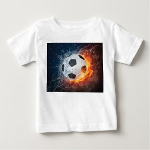 Camiseta Para Bebê Travesseiro decorativo de futebol/futebol
