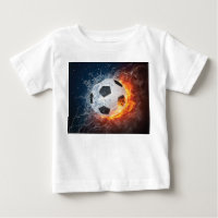 Travesseiro decorativo Flaming de Futebol/Bola de
