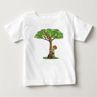Camiseta Para Bebê Tree Hugger