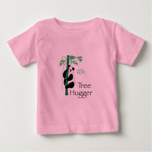 Camiseta Para Bebê Tree Hugger Panda