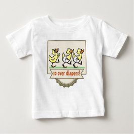 Camiseta Para Bebê Treinamento do Potty: Assim sobre fraldas!