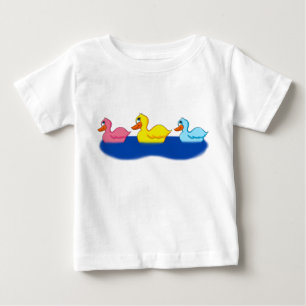 Camiseta Para Bebê Três Patos Toddler Hoodie
