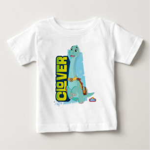 Camiseta Para Bebê Trevo Dino Ranch