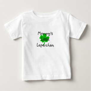 Camiseta Para Bebê trevo, Mommy'sLittleLeperchan
