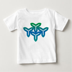 Camiseta Para Bebê Trilâmina Gótica