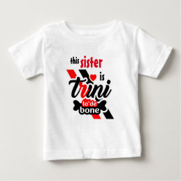 Camiseta Para Bebê Trini 2 de bone Sister
