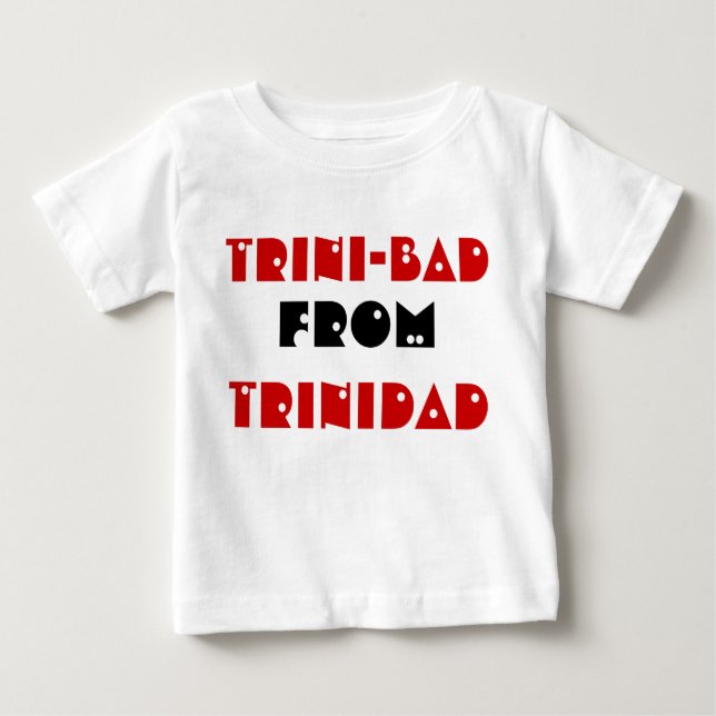Camiseta Para Bebê trinibad de trinidad (Frente)