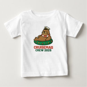 Camiseta Para Bebê Tripulação Cruisemas 2025