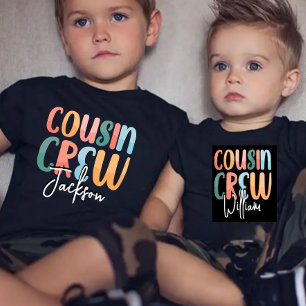 Camiseta Para Bebê Tripulação Personalizada Retroativa Adicione seu N