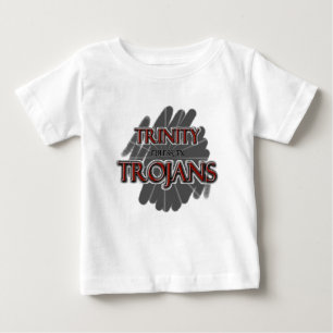 Camiseta Para Bebê Trojan do segundo grau da trindade - Euless, TX