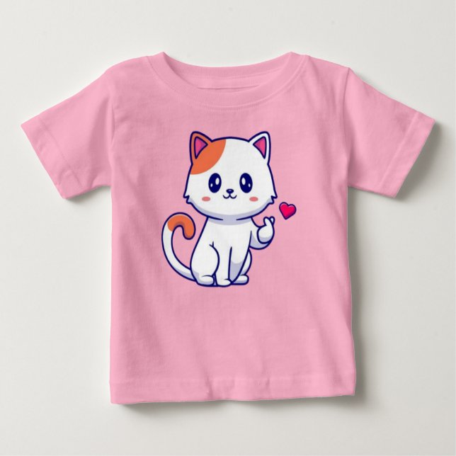 Camiseta Para Bebê Trucker Hat (Frente)