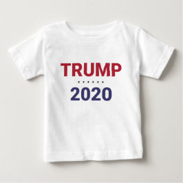 Camiseta Para Bebê Trump 2020 (Eleição nos EUA)