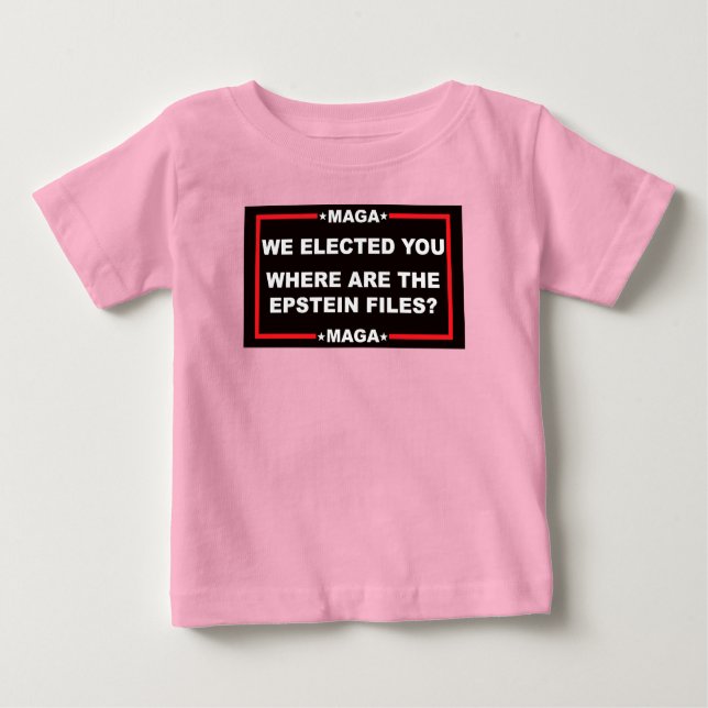 Camiseta Para Bebê Trump T-Shirt (Frente)