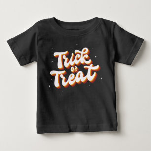 Camiseta Para Bebê Truque ou Tratamento Retroativo