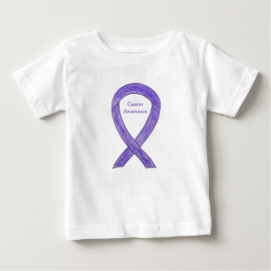 Camiseta Para Bebê TS personalizado de arte de fita de conscientizaçã