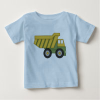 Tshirt do camião basculante para miúdos
