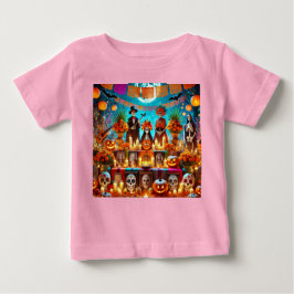Camiseta Para Bebê Tshurt Halloween for kids