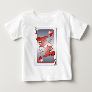 Camiseta Para Bebê Tubarão