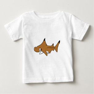 Camiseta Para Bebê Tubarão de Hammerhead