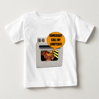 Camiseta Para Bebê Turquia precisa de advogado