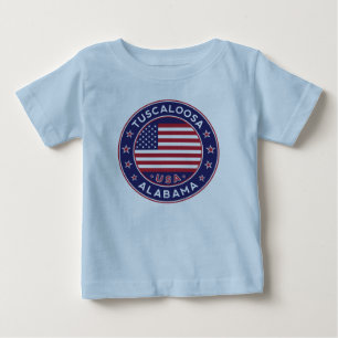 Camiseta Para Bebê Tuscaloosa, Alabama