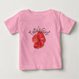 Camiseta Para Bebê Tutu's Girl Little Tee