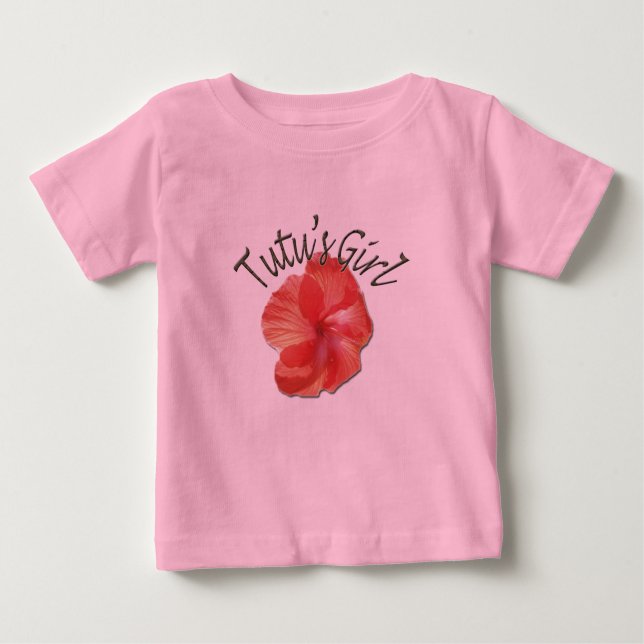 Camiseta Para Bebê Tutu's Girl Little Tee (Frente)