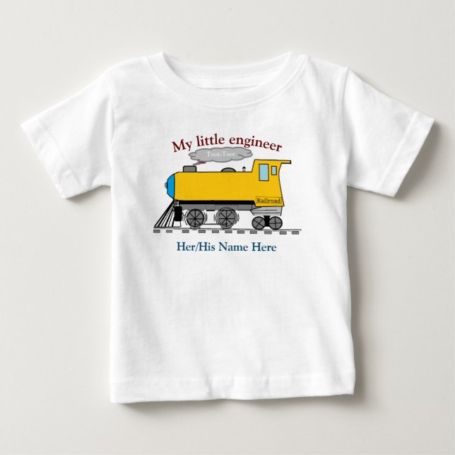 Camiseta Para Bebê Tuu-Tuu (Frente)