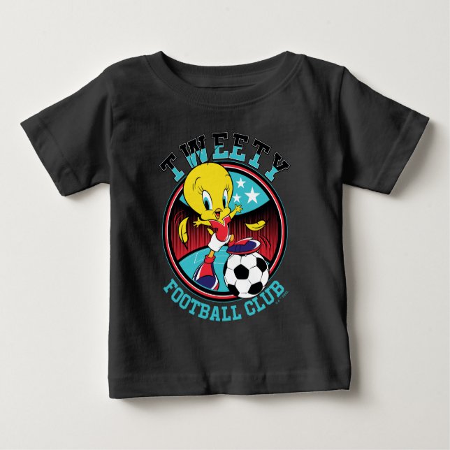 Camiseta Para Bebê TWEETY™ Football Club Badge (Frente)