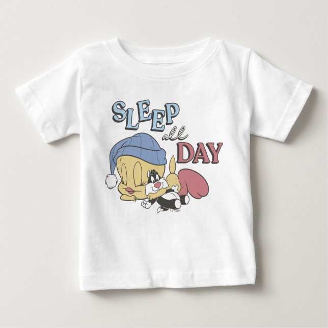 Camiseta Para Bebê TWEETY™ Sleep All Day (Frente)